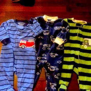 Footed fleece sleepers